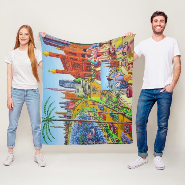 Manta Polar New York City Painting (In situ)