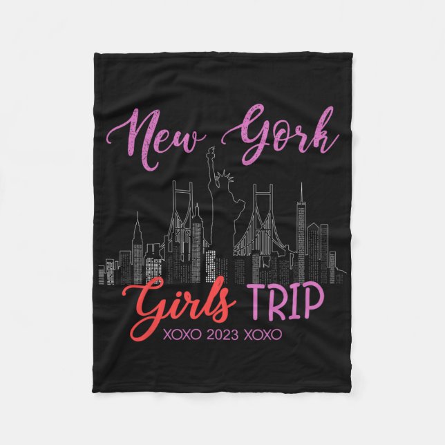 Manta Polar New York Girls Trip 2023 Nyc Vacation 2023 Ladies  (Anverso)