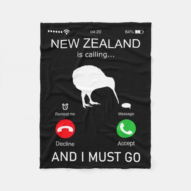 Manta Polar New Zealand Is Calling And I Must Go, Zealand Funn (Anverso)