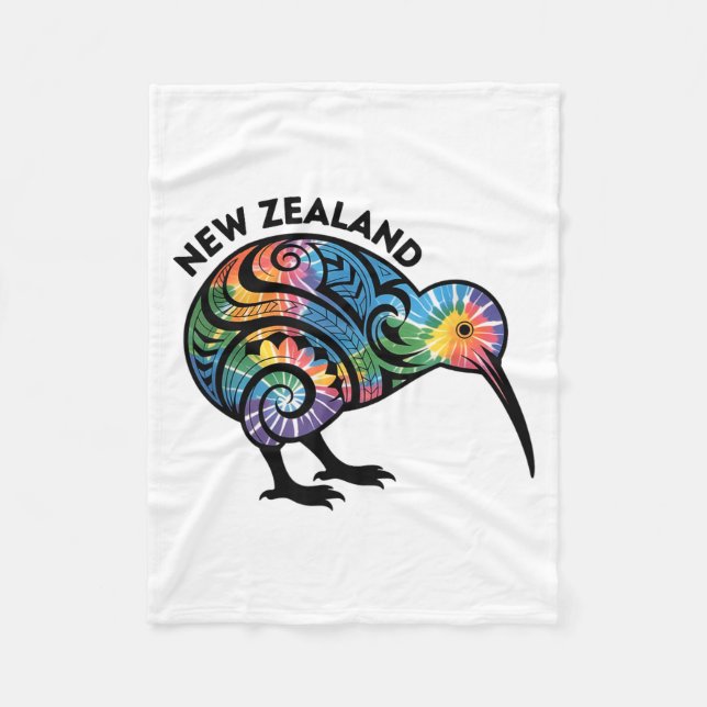 Manta Polar New Zealand Kiwi Bird  (Anverso)