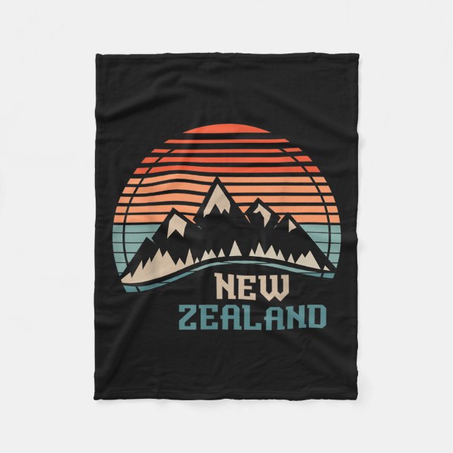 Manta Polar New Zealand Mountain Hiking Gift New Zealand  (Anverso)