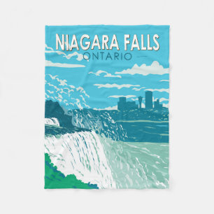 Manta Polar Niagara Falls Ontario Travel Art Vintage