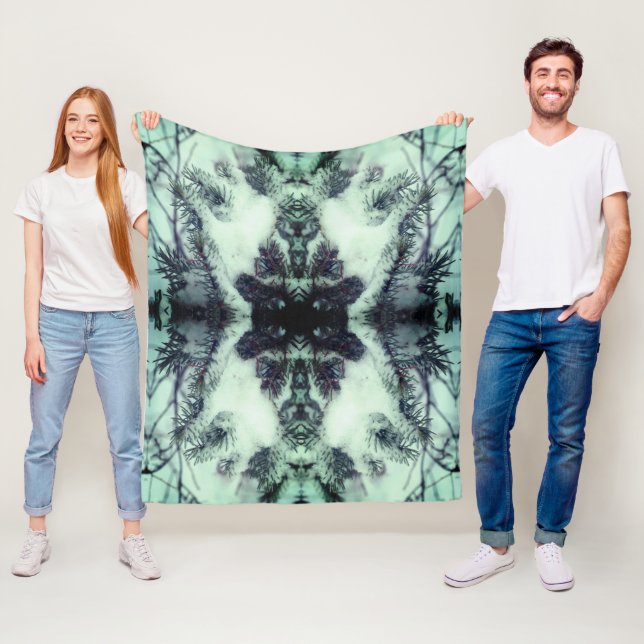 Manta Polar Nieve cubierta Agujas De Pino Agujas De Invierno R (In situ)