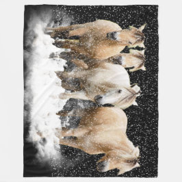 Manta Polar Nieve noruega Blnaket del fiordo