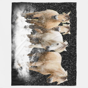 Manta Polar Nieve noruega Blnaket del fiordo