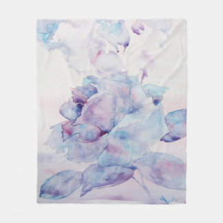 Manta Polar Nieve subió. Flor