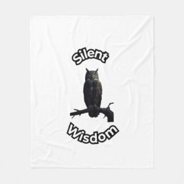 Manta Polar  **Night Forest Owl – Realistic Nocturnal Owl Illu