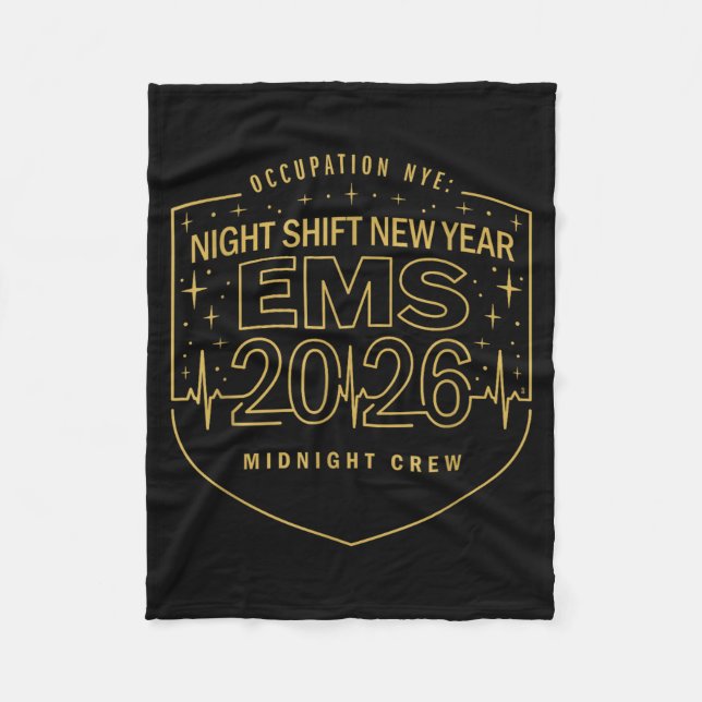 Manta Polar Night Shift New Year Ems 2026 Midnight Crew  (Anverso)