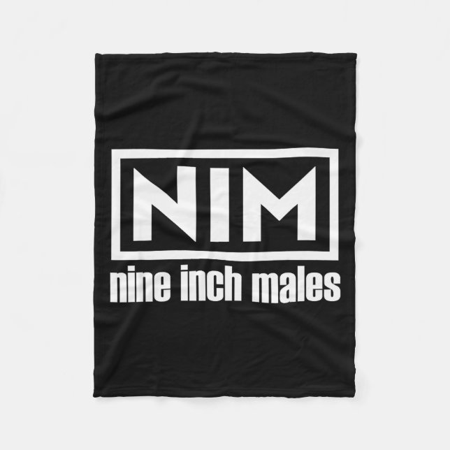 Manta Polar Nim Nine Inch Males Funny Mens  (Anverso)