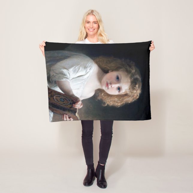 Manta Polar Niña pequeña, Bouguereau (In situ)