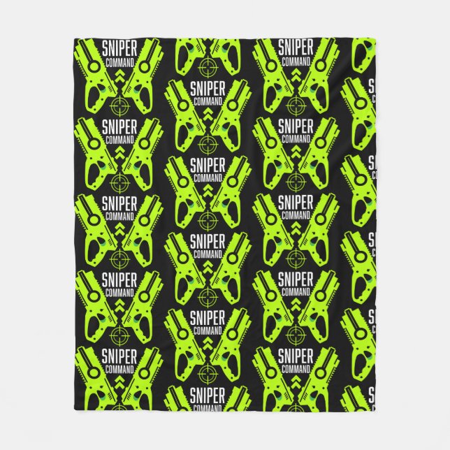 Manta Polar Niñas juguetes franqueadores de batalla (Anverso)