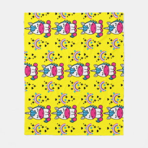 Manta Polar Niñas Unicorn Pony