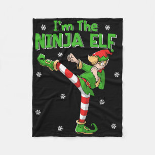 Manta Polar Ninja Elf Karate Taekwondo Artes Marciales Mma Chr