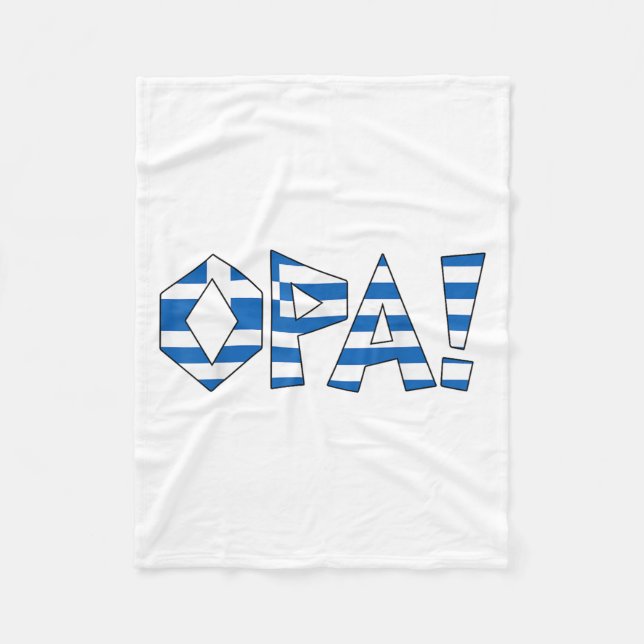 Manta Polar Niño Grecia camiseta Bandera griega niño gracioso (Anverso)