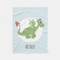 Niños adorables Personalizados del Dragón Verde co