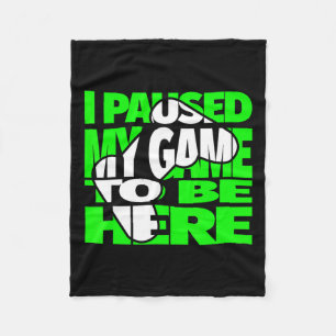 Manta Polar Niños Divertidos Videojuegos Diciendo Para Jugador