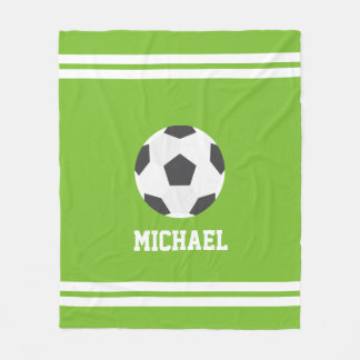 Manta Polar Niños personalizados con temas de fútbol de Guay