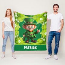 Niños personalizados en el Día de San Patricio