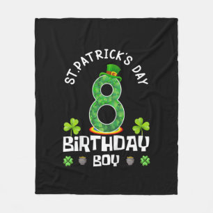 Manta Polar Niños San Patricio Nacimiento 8.ª camiseta 2015