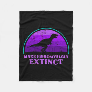 Manta Polar Niños T Rex Dino Fabrican Fibromialgia Extintiva A