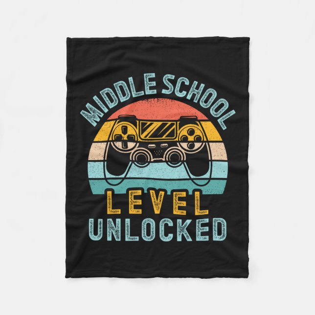 Manta Polar Nivel de escuela intermedia desbloqueado juego de  (Anverso)