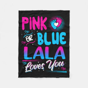 Manta Polar Nk O Blue Lala Te Ama Nuevo Bebe