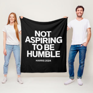 Manta Polar No aspirando a ser humilde Kamala Harris feminista