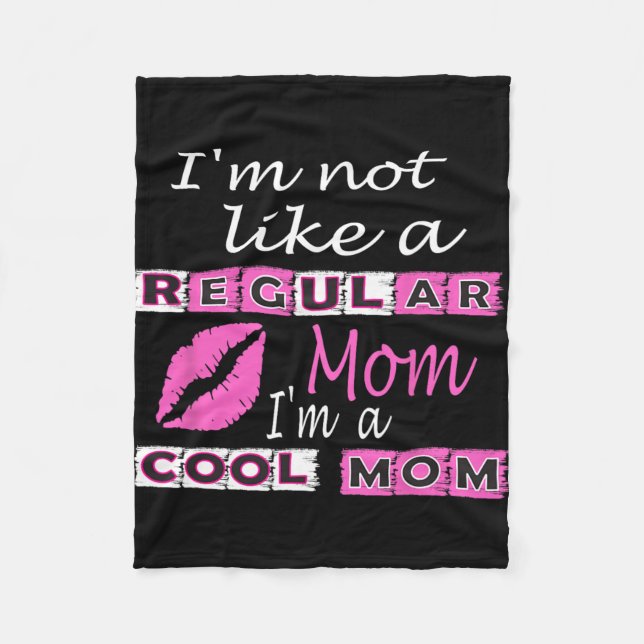 Manta Polar No Como Una Mamá Regular Soy Una Madre Fundadosa D (Anverso)