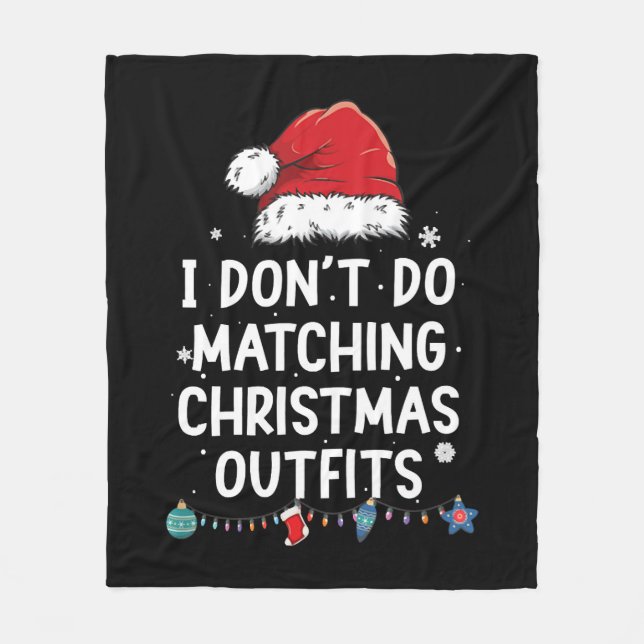 Manta Polar No comparo Navidades con ropa, pero sí (Anverso)