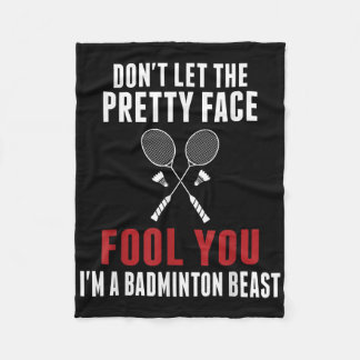 Manta Polar No Dejes Que La Cara Bonita Te Engañe Bádminton Di