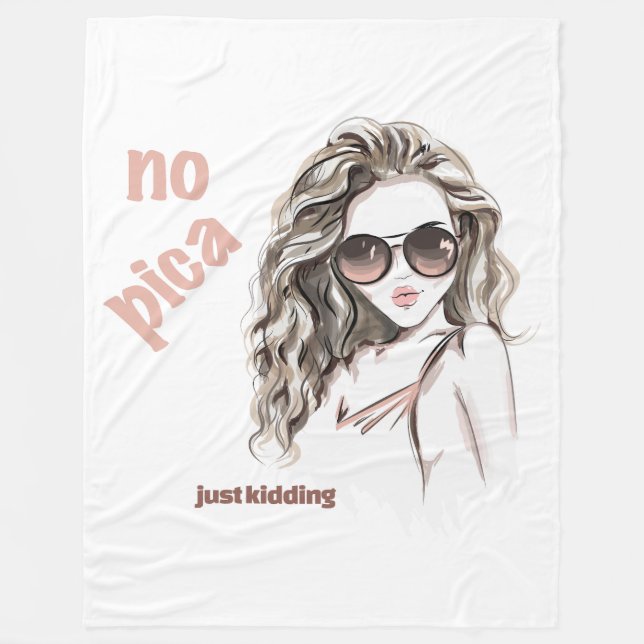 Manta Polar No es picante (Anverso)