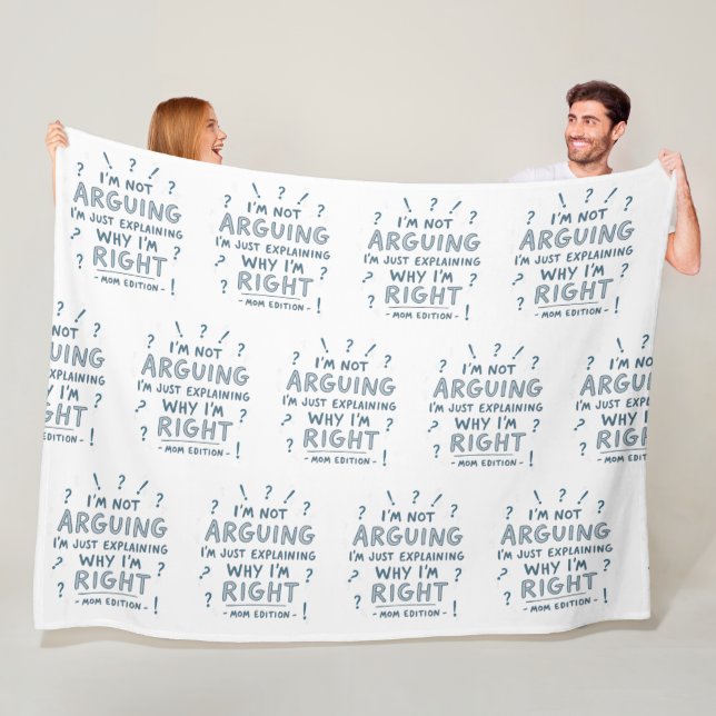 Manta Polar No estoy discutiendo, estoy en lo cierto | Diverti (In situ)