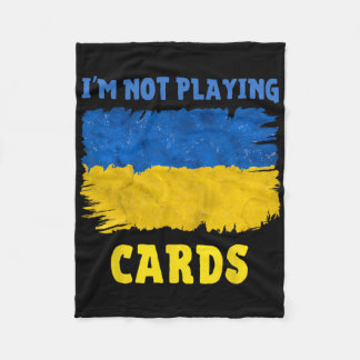 Manta Polar No estoy jugando cartas Zelensky palabras 2025 Apo