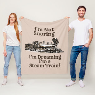 Manta Polar No estoy roncando, soñando que soy un medio de tre