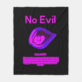 Manta Polar No Evil - City Jamz - Fleece Blanket