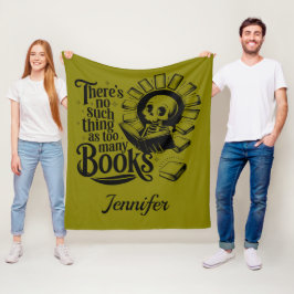 Manta Polar No existe algo como demasiada bibliofilia personal