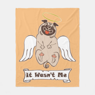 Manta Polar No fue una cita graciosa de ángel pug de mí