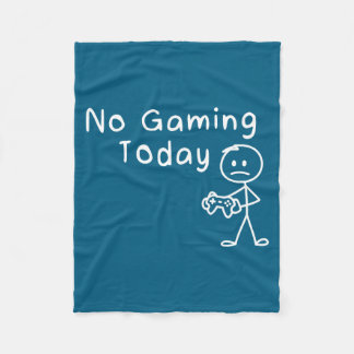 Manta Polar No Gaming Today Funny Gamer Sad Stickman Gaming Lo