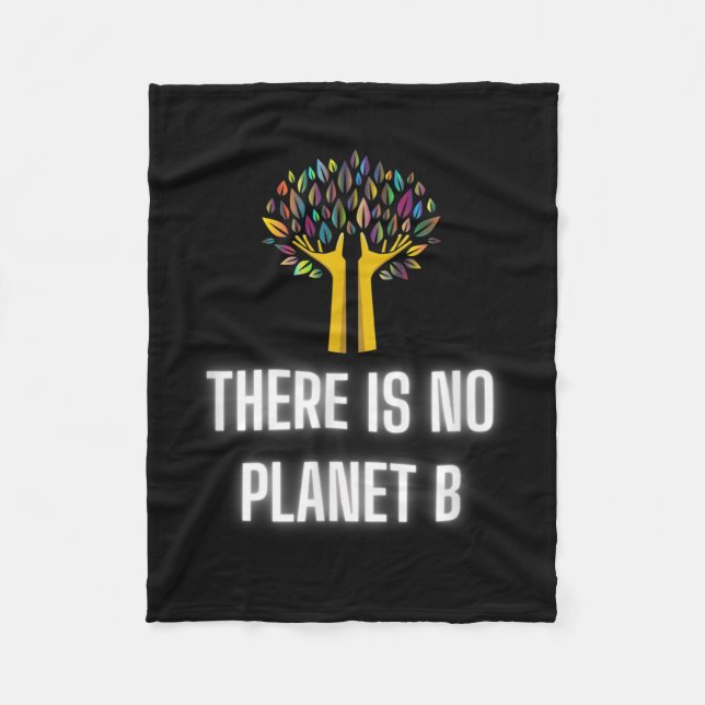 Manta Polar No Hay Protección Ambiental Del Planeta B _2 (Anverso)