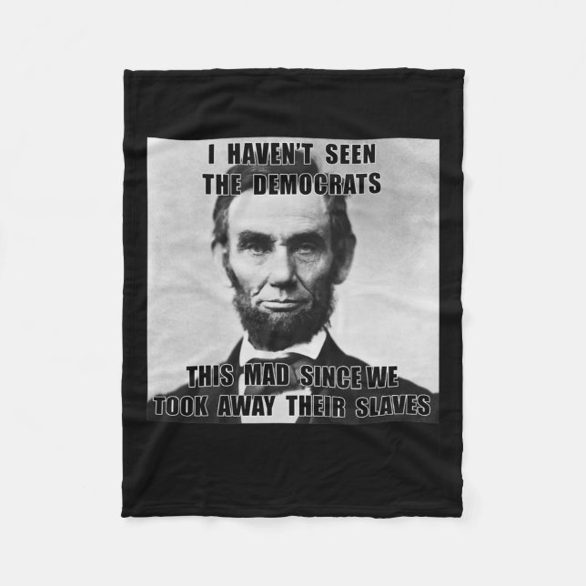 Manta Polar No he visto demócratas en Lincoln 4 de julio (Anverso)