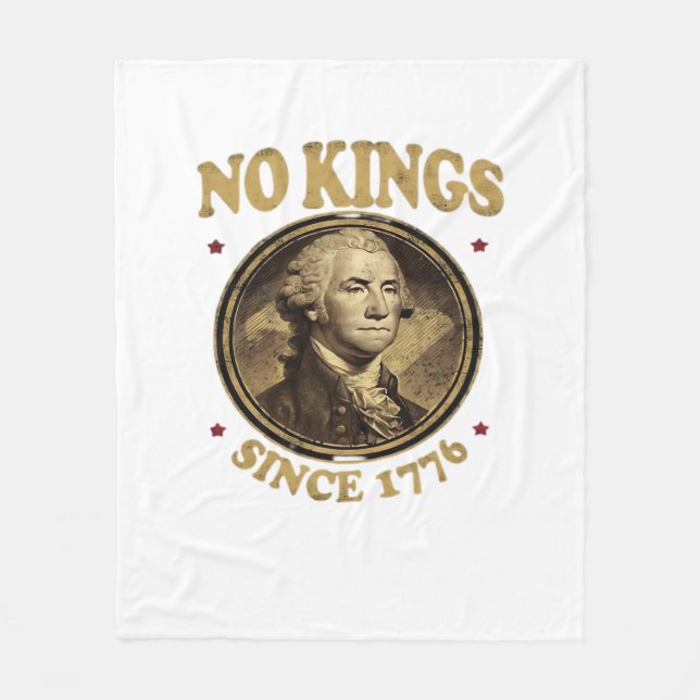 Manta Polar No Kings Desde 1776 Clásico (Anverso)