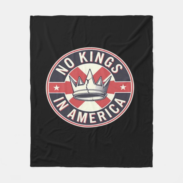 Manta Polar No Kings In America Creative Style (Anverso)