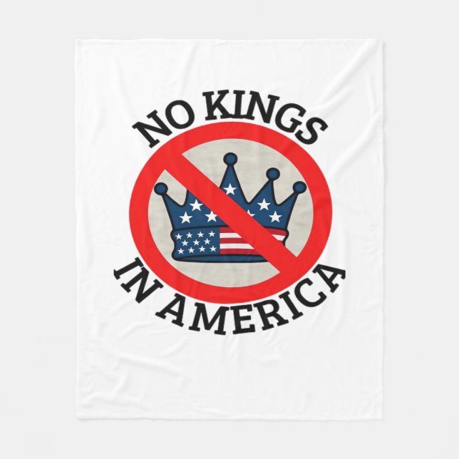 Manta Polar No Kings In America Retro Classic (Anverso)