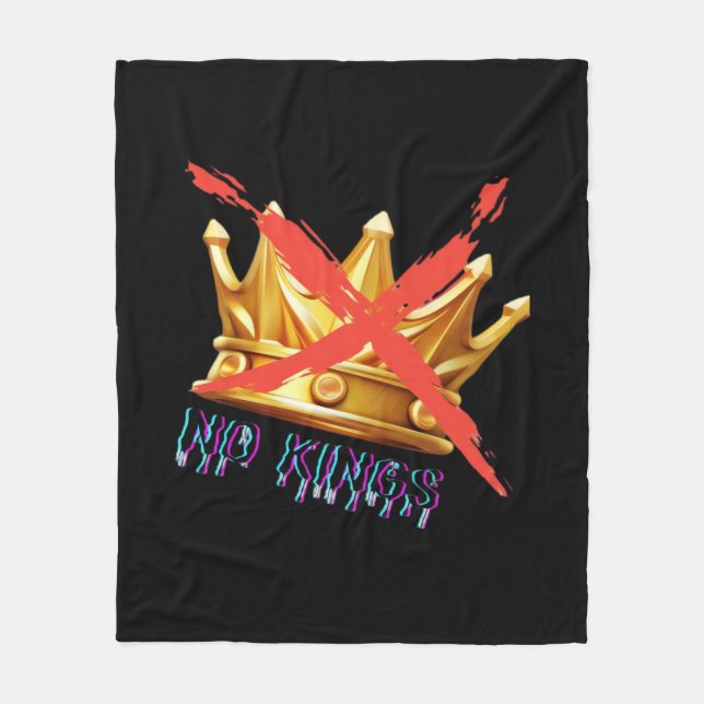 Manta Polar No Kings Trendy Design (Anverso)