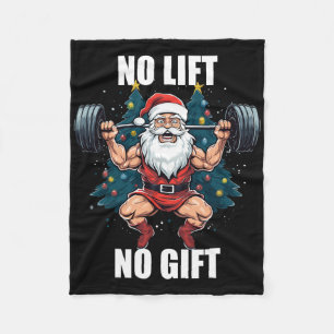 Manta Polar No Levanta No Regala Santa Claus Navidad Gimnasio