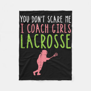Manta Polar No Me Asustas Entreno Lacrosse Femenino Divertido