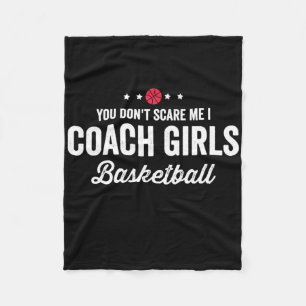 Manta Polar No me das miedo entrenador baloncesto femenino