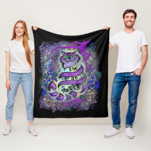 Manta Polar No muy todos allí, gato loco