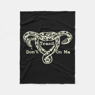 Manta Polar No Pises Mi Útero Serpiente Pro Roe Feminista