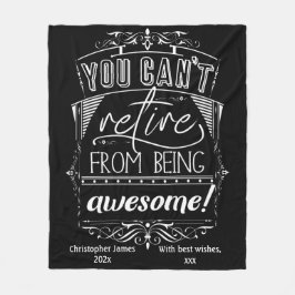 Manta Polar No puedes retirarte de ser una jubilación increíbl